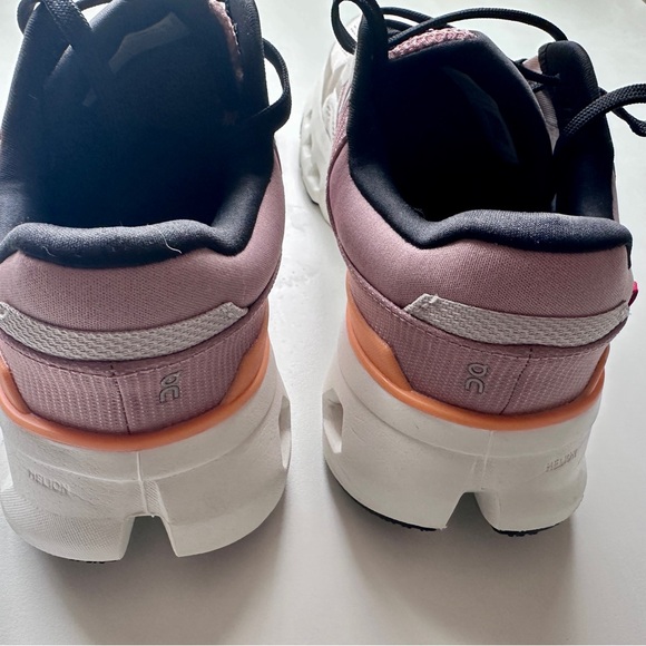 On Cloudrunner 2 Running Women's Sneakers - White, Pink, and Black Accents - Picture 3 of 6